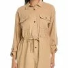 Anne Klein Drawstring Shirt Jacket Women