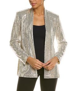 Anne Klein Sequin Blazer Women