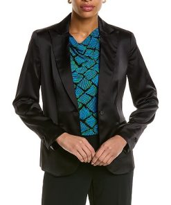 Anne Klein Satin Blazer Women