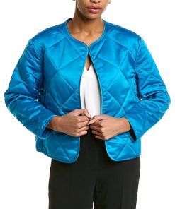 Anne Klein Diamond Quilt Jacket Women
