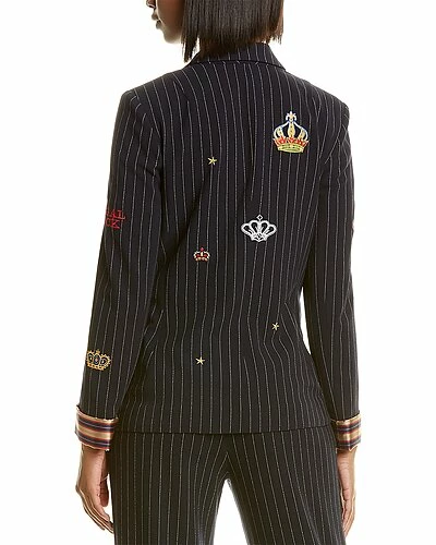 Nicole Miller Cropped Blazer Women - Image 2