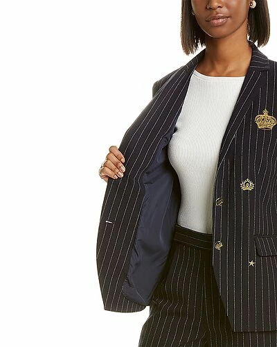 Nicole Miller Cropped Blazer Women - Image 3