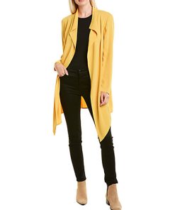 Anne Klein Drape Front Jacket Women