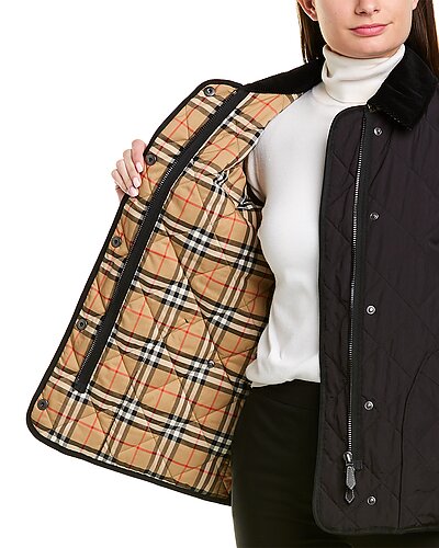 Diamond Quilted Barn Jacket Women Burberry Diamond Quilted Barn Jacket Women -Anne Klein-shop 1055026976 RLLD 3