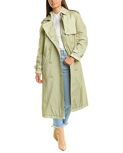 Garment Dyed Nylon Trench Coat Women Burberry Garment Dyed Nylon Trench Coat Women -Anne Klein-shop 1055029159 RLLD 1