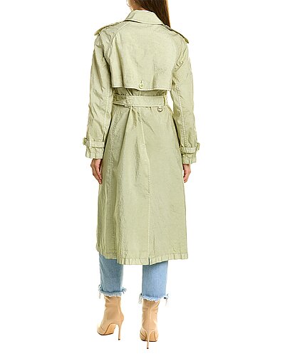 Garment Dyed Nylon Trench Coat Women Burberry Garment Dyed Nylon Trench Coat Women -Anne Klein-shop 1055029159 RLLD 2