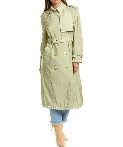 Burberry Garment Dyed Nylon Trench Coat Women 4 Burberry Garment Dyed Nylon Trench Coat Women -Anne Klein-shop 1055029159 RLLD 3