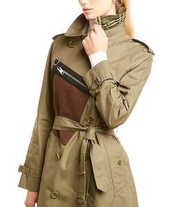 Burberry Double-Breasted Trench Coat Women -Anne Klein-shop 1055097386 RLLD 4