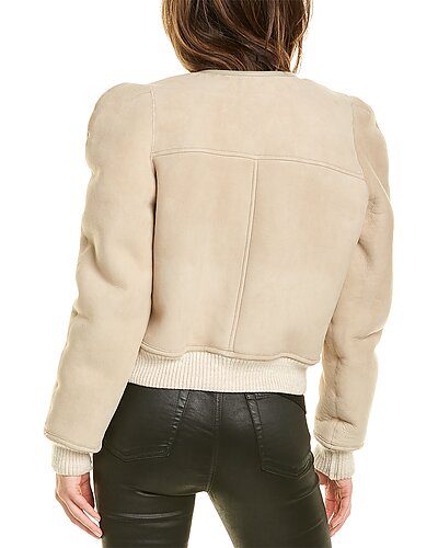 Etoile Boden Wool-Trim Shearling Coat Women Isabel Marant Etoile Boden Wool-Trim Shearling Coat Women -Anne Klein-shop 1055116506 RLLD 2