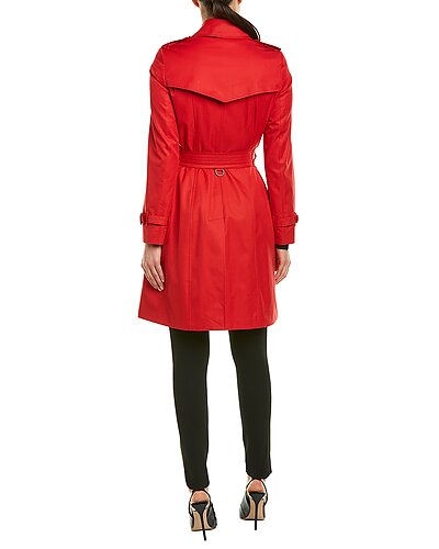 Gabardine Trench Coat Women Burberry Gabardine Trench Coat Women -Anne Klein-shop 1055132695 RLLD 2