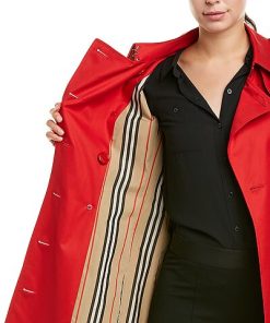 Burberry Gabardine Trench Coat Women 4 Burberry Gabardine Trench Coat Women -Anne Klein-shop 1055132695 RLLD 3