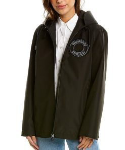 Burberry Everton Logo Zip Jacket Women