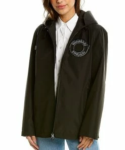 Burberry Everton Logo Zip Jacket Women