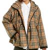 Burberry Vintage Check Hooded Jacket Women -Anne Klein-shop 1055263763 RLLD 1