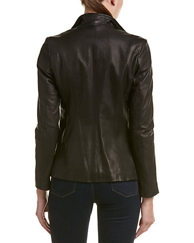 Leather Jacket Women Cole Haan Leather Jacket Women -Anne Klein-shop 1055276732 RLLD 2