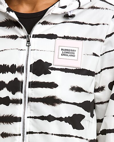 Watercolour Print Econyl Hooded Parka Women Burberry Watercolour Print Econyl Hooded Parka Women -Anne Klein-shop 1055361498 RLLD 4