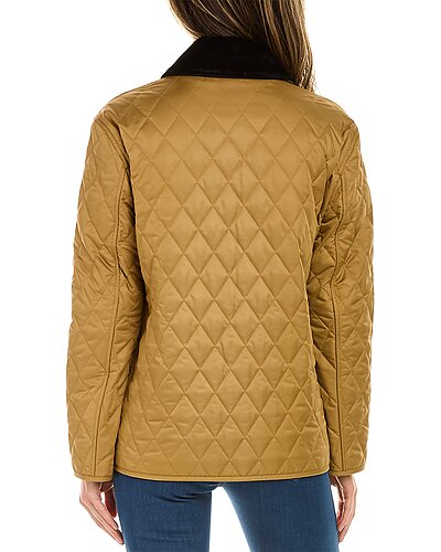 Corduroy Collar Diamond Quilted Jacket Women Burberry Corduroy Collar Diamond Quilted Jacket Women -Anne Klein-shop 1055377184 RLLD 2