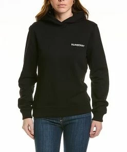 Burberry Horseferry Square Print Hoodie Women