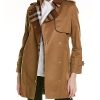 Burberry Check Gabardine Coat Women 2 Burberry Check Gabardine Coat Women -Anne Klein-shop 1055537206 RLLD 1