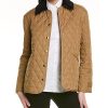 Burberry Diamond Quilted Button-Up Jacket Women