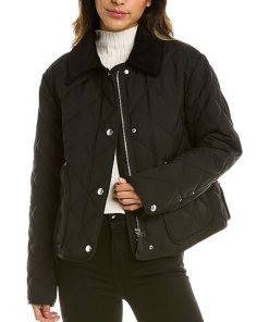Burberry Button-Up Padded Jacket Women