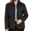 Burberry Corduroy Collar Diamond Quilted Jacket Women -Anne Klein-shop 1055564241 RLLD 1