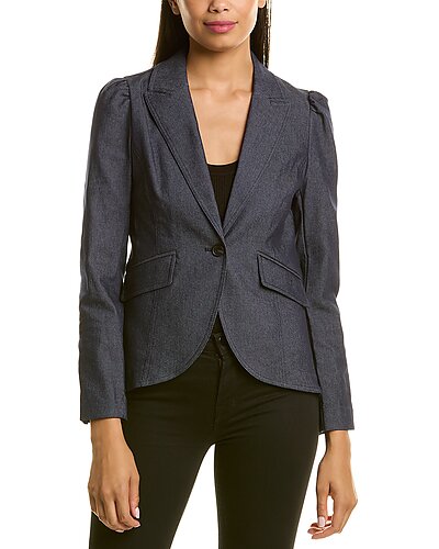 Puff Sleeve Blazer Women 1.STATE Puff Sleeve Blazer Women -Anne Klein-shop 1411013709 RLLD 1