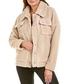 Lea & Viola Teddy Shacket Women