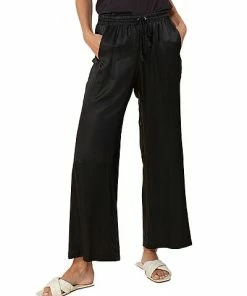 Hale Bob Solid Silk-Blend Pant Women