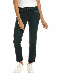 JOE'S Jeans Tela Mid-Rise Straight Ankle Jean Women