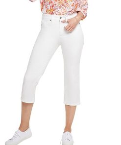 NYDJ High-Rise Thigh Shaper Straight Crop Jean Women