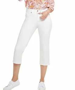 NYDJ High-Rise Thigh Shaper Straight Crop Jean Women
