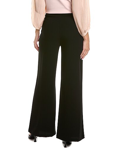Wide Leg Crepe Pant Women Elie Tahari Wide Leg Crepe Pant Women -Anne Klein-shop 1411038358 RLLD 2