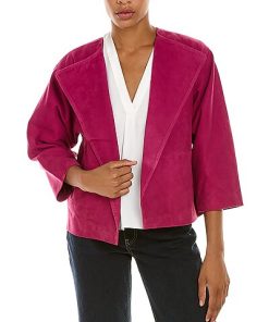 Trina Turk Hopeful Suede Jacket Women