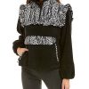 Lea & Viola Ruffle Teddy Jacket Women 2 Lea & Viola Ruffle Teddy Jacket Women -Anne Klein-shop 1411086658 RLLD 1