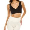 WeWoreWhat Solid V-Neck Bra Top Women -Anne Klein-shop 1411104149 RLLD 1