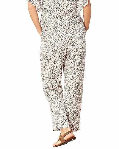 Hale Bob 2pc Silk-Blend Pant & Face Mask Set Women - Image 2