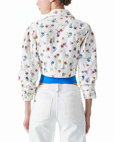 Alice + Olivia Renee Cropped Jacket Women - Image 2