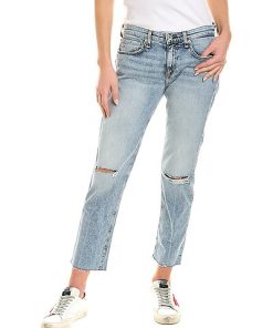 Rag & Bone Dre Low-Rise Slim Stella Boyfriend Jean Women