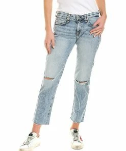 Rag & Bone Dre Low-Rise Slim Stella Boyfriend Jean Women