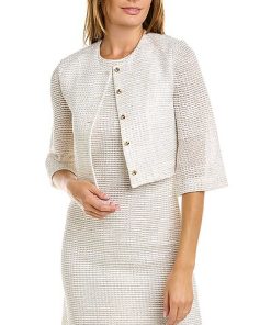 St. John Ripe Knit Cardigan Women