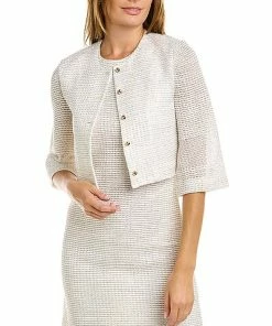 St. John Ripe Knit Cardigan Women