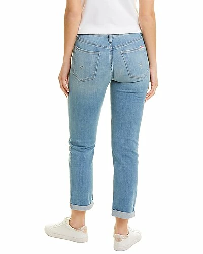 Hudson Jeans Blair Daniella High-Rise Straight Crop Jean Women - Image 2