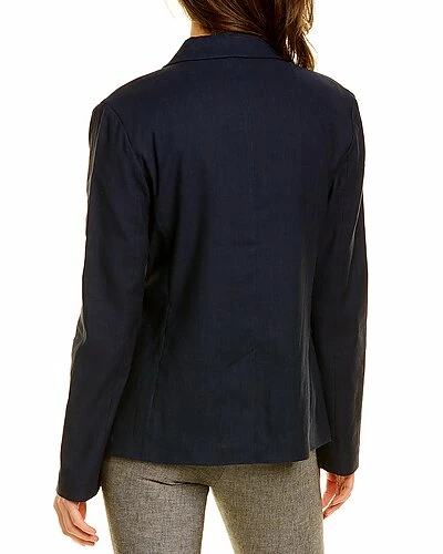 St. John Linen-Blend Jacket Women - Image 2