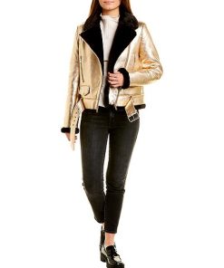 Walter Baker Prince Leather Jacket Women