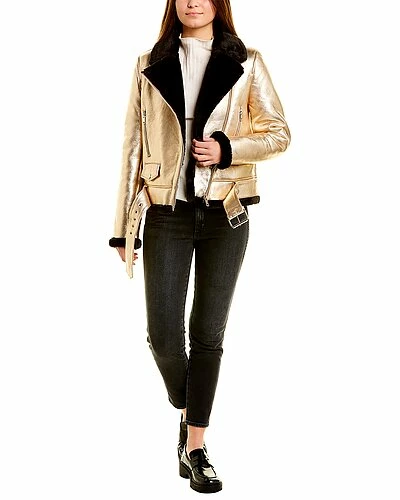 Walter Baker Prince Leather Jacket Women