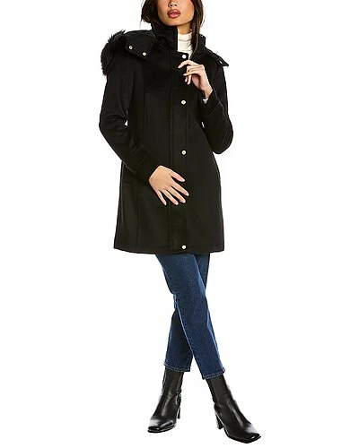 Cole Haan Ded Wool-Blend Coat Women - Image 3