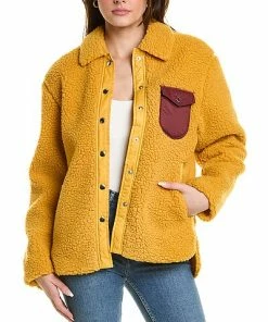 Rag & Bone Elliot Sherpa Shirt Jacket Women