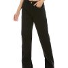 WeWoreWhat Mom Slit Black Straight Jean Women -Anne Klein-shop 1411201988 RLLD 1