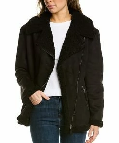 Max Studio Plush Lined Jacket Women